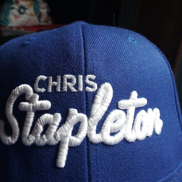 Chris Stapleton Country Music Script Hat Cap - Picture 2 of 7